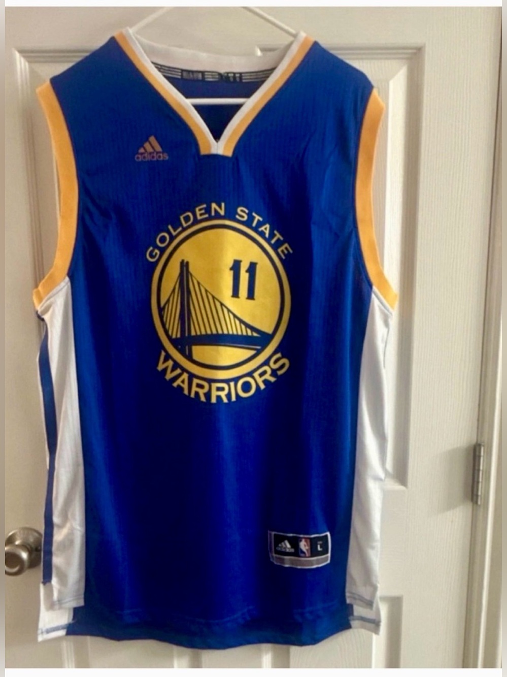 Adidas Golden State Warriors Klay Thompson #11 Jersey Men’s Large NBA